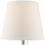 lighting modern accent table lamp with usb and power flesner brushed steel port base white empire shade for living room family reading file cabinet dimensions inch high end tables 150x150