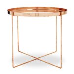 lights appliances luxury copper table lamp with drum shaped black round gold small modern side unique accent shades patio metal nesting tables garden furniture sets home decor 150x150