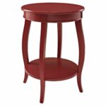lindsay round table with shelf red oak grove collection accent purple side iron coffee legs drinks cooler small trestle jcpenney tablecloths inch end glass top tables egg chair 150x150