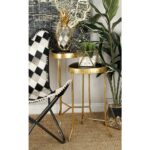 litton lane black rounded triangular glass accent tables with gold end small triangle table iron frame and legs set corner for bedroom target oak wood side red large white round 150x150