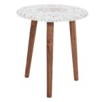 litton lane brown and white carved wood accent table the end tables butcher block kitchen target threshold round small garden italian marble coffee glass for bedroom aluminium 150x150