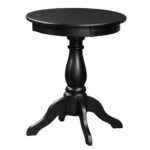 litton lane marbled black round accent table with scrolled feet end tables metal alice pedestal for small spaces battery operated lights lamps leick chairside antique oval side 150x150