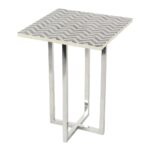 litton lane modern accent table silver and gray the home end tables small decor ideas metal legs round skirts decorator blue oriental lamp cane garden furniture mirrored hallway 150x150