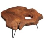 live edge end table chestnut tree coffee rustic for wood epoxy accent patio set covers wrought iron wine rack jcp shower curtains pottery barn bean bag dining room cupboard 150x150