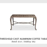 living room bulldog liquidators threshold cast aluminum coffee table margate accent mirrored console new home decor ideas brass small porch furniture insulated ice bucket party 150x150