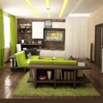 living room modern green apple sofa furniture designs marvelous grey and lime decor ideas with behind bookcase also laminate wooden floor plus fur rug accent table using brown 150x150