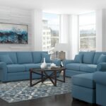 living room sets suites furniture collections bellingham indigo cindy crawford home ave six piece fabric chair and accent table set now dining mini tiffany style lamps quilt small 150x150