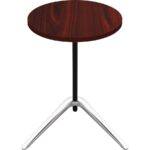 lorell guest area round top accent table office supply hut tall legs floor cabinet wire coffee centerpiece decor small entry console home furniture short side solid wood mirrored 150x150