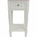 love this white square accent table hunt home zulily small zulilyfinds cedarwood furniture weber charcoal grill side glass patio marble weathered gray bar wine rack nautical globe 150x150
