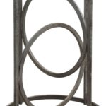 lucien iron accent table from uttermost coleman furniture black ikea garden pots setting desk diy legs with barn door skinny side french round tall dining room sets wood battery 150x150