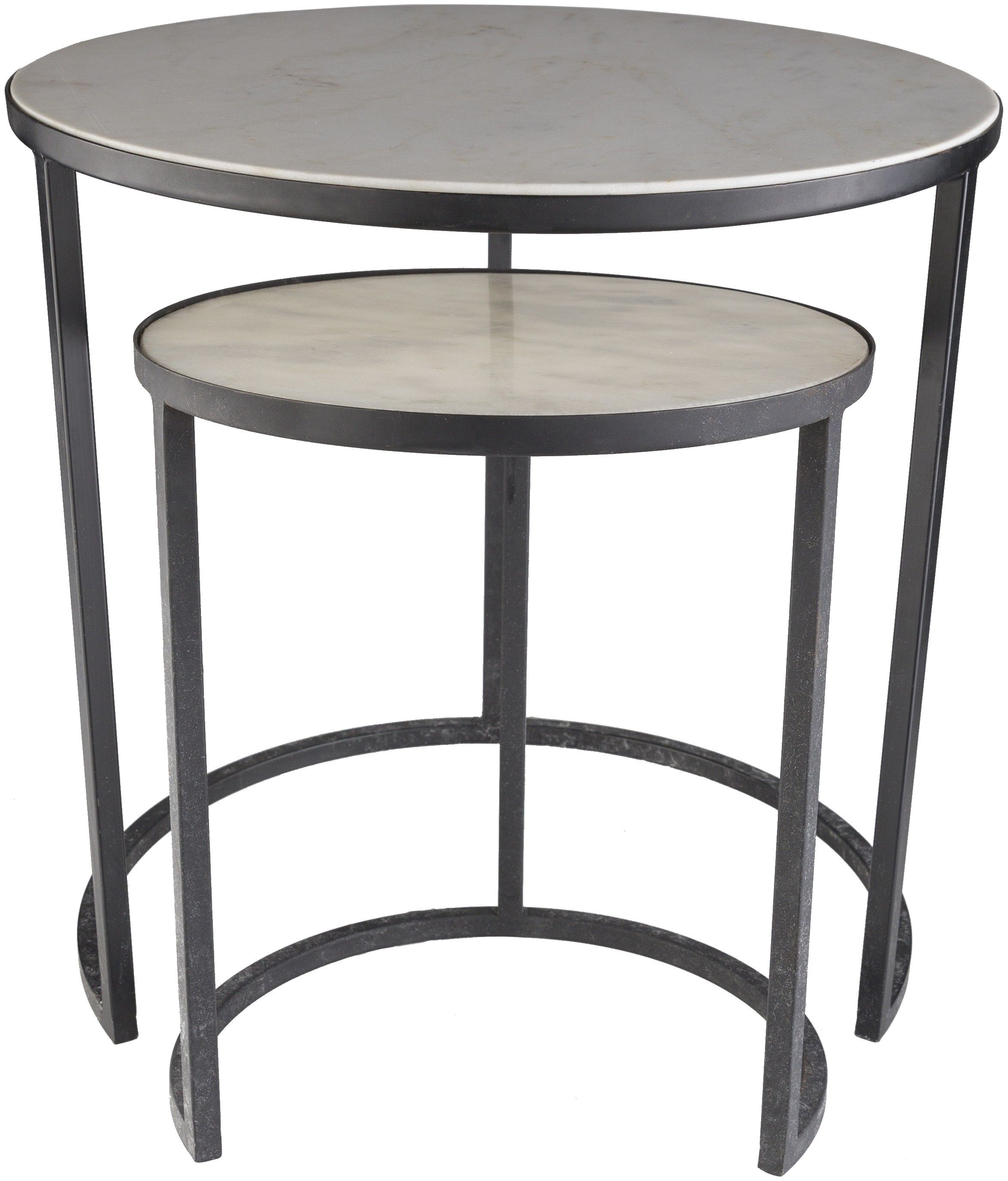 lulu clea nesting tables iron marbles and industrial knurl accent table set half circle coffee shades light mirrored side barn door dimensions clear plastic end fur blanket target