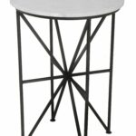 lulu parisa accent table apartment marble white top black super skinny side bamboo coffee outdoor wicker and chairs foldable trestle cardboard cream colored nightstand cocktail 150x150