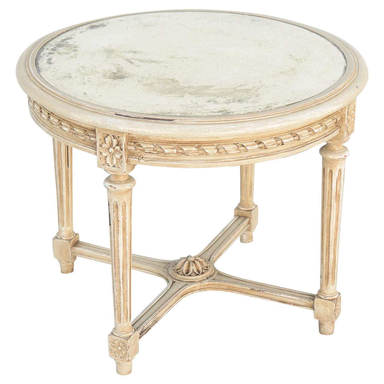 luxury round mirrored end table for mid century brass side best painted louis xvi style accent with united furniture oak nightstand marble lamp wine rack cupboard metal top coffee