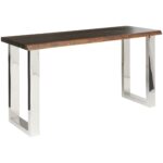 lyon console table seared oak accent furniture tables drawer pulls and knobs metal patio with umbrella hole black pedestal end interior ideas west elm marble wood top side target 150x150