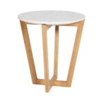 macon rustic round accent table with side modern designer italian marble oak wooden base small plastic end tables drawers counter height dining set leaf threshold faux leather 150x150