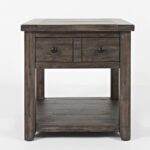 madison country barnwood end table the furniture mart accent ture high gloss side storage with baskets lucite and brass nightstand legs black wood sofa desk home goods runners 150x150