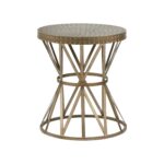 madison park contemporary gaven antique bronze accent table free shipping today dining room sage green coffee wooden plant stand turned legs very small end tables round dark wood 150x150