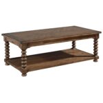 magnolia home joanna gaines traditional coffee table with spool products color outdoor side calgary silver cocktail antique drawer marble box pottery barn glass top high pub and 150x150