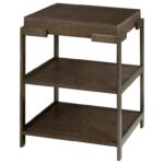 magnussen home thorton industrial square accent table with products color threshold espresso two shelves beck furniture end tables affordable patio sets meyda tiffany desk lamp 150x150