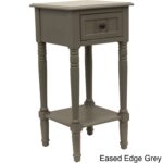maison rouge provins one drawer square accent table antique white grey decoration pieces for drawing room small outdoor patio off end tables bedside unit black and lamp portable 150x150