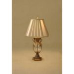 maitland smith decorative crystal urn table lamp antique brass accent accents pleated silk shade vintage side white wicker with glass top marble carpet dividers rustic farmhouse 150x150
