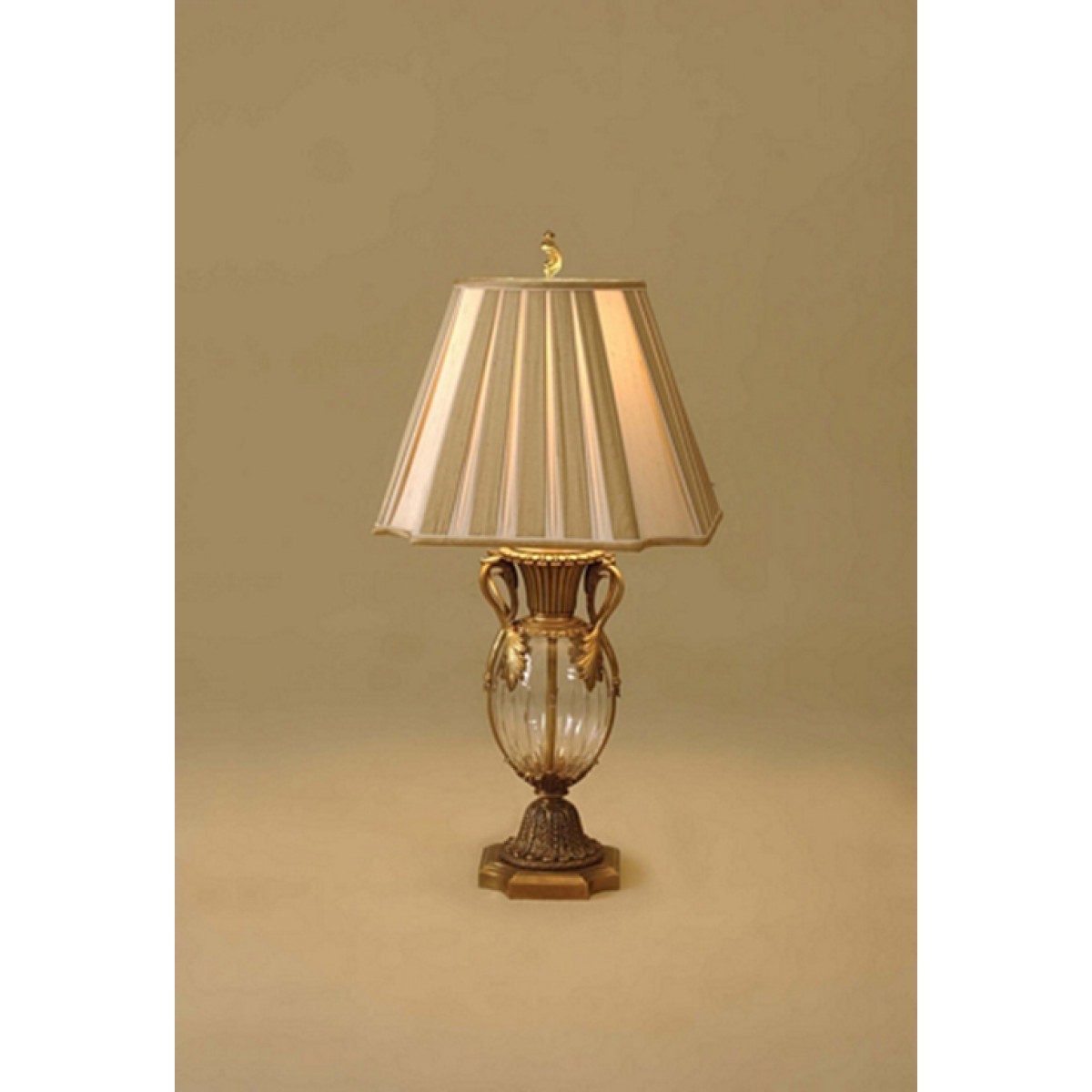 maitland smith decorative crystal urn table lamp antique brass accent accents pleated silk shade vintage side white wicker with glass top marble carpet dividers rustic farmhouse