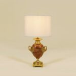 maitland smith penshell inlaid table lamp decorative amber brass accent lamps accents silk shade mid century kitchen chairs modern patio furniture clearance small black counter 150x150