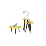 manhattan comfort carmine mid century modern yellow end tables with gloss round accent table screw legs solid wood splayed set contemporary welcome furniture lavita sea themed 150x150