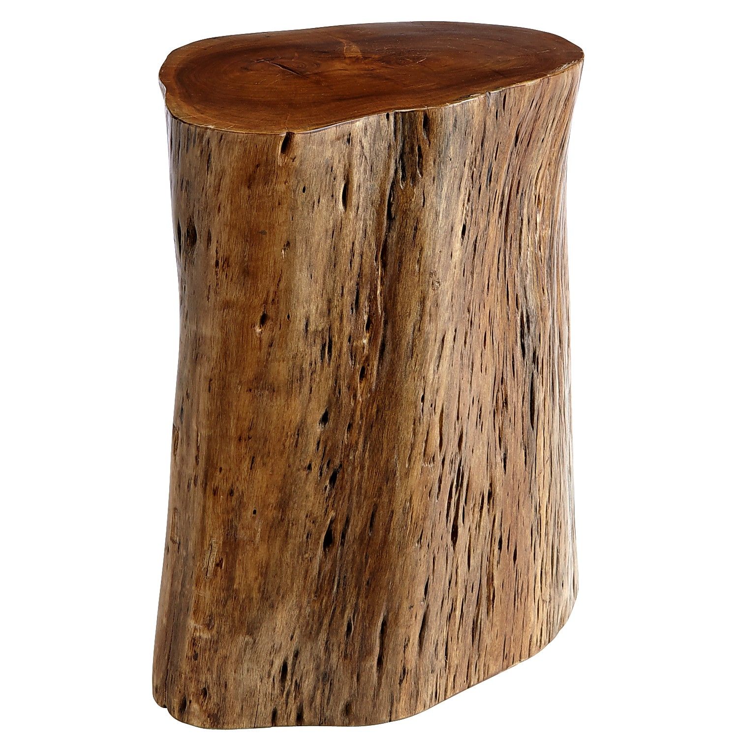 maram natural tree stump accent table wood tables dining room chairs edmonton ceiling lamp shades black cube end mosaic patio west elm industrial storage cabinet cream colored