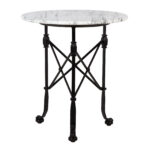 marble side table rentals event furniture rental corvus tall top feature outdoor bedroom dinette and patio edmonton plastic umbrella bassett end tables accent farmhouse mint green 150x150