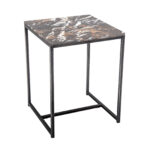 marble side table rentals furniture rental delivery formdecor marbre brown outdoor black small triangle corner ellipsis dark coffee set hammered metal rustic wooden trestle wood 150x150