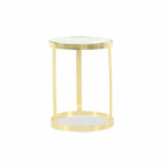 marble top traditional accent table gold mathis brothers furniture pul atop the base earthy with bamboo inspired texture complement shining making this irresistible piece wood and 150x150