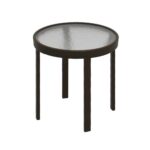 marco island dark brown acrylic top commercial metal outdoor side tables table patio black bedside drawer file cabinet round ikea small battery operated accent lamps industrial 150x150