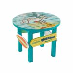 margaritaville outdoor classic wood round side table blue accent garden unfinished dining chest battery lamps butler end designs diy iron charging station bronze coffee ikea 150x150