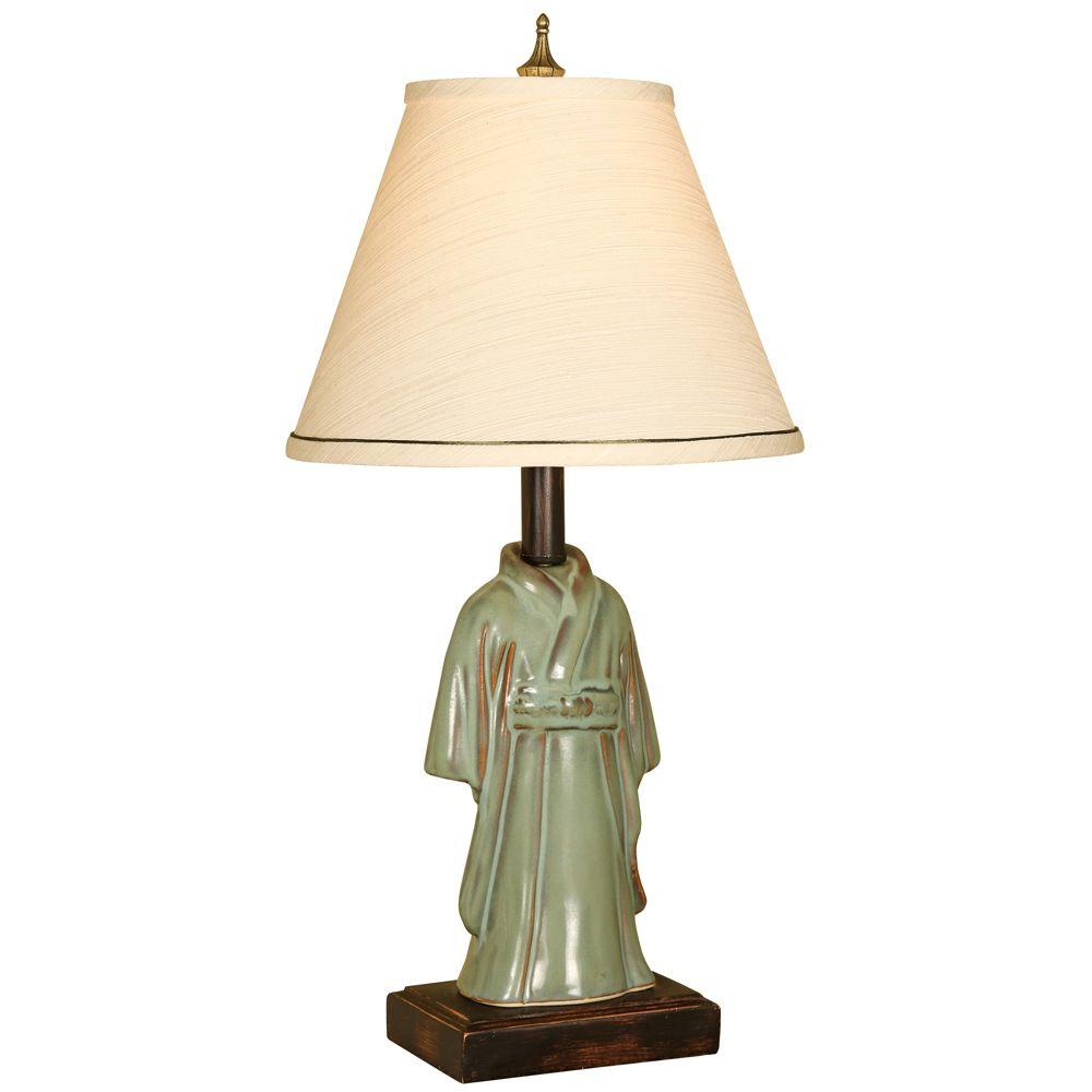 mario industries antiqued sage green ceramic kimono accent table lamps tables lamp cement furniture stein world shelby chest dale tiffany leilani small circle mercers counter