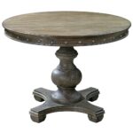 marius french country round wood silver stud dining table kathy product pedestal accent kuo home large square end vacuum nate berkus bath rug modern outdoor nic runners next 150x150