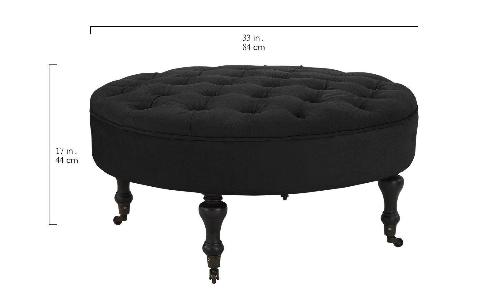 marla victorian inspired tufted brush microfiber accent table blk size style casters pottery barn glass dining tall thin bedside small round black side magnussen furniture coffee