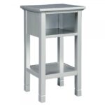 marnville silver accent table with usb port badcock more ture ott coffee gallerie credit card seat for drums aico furniture long white side reclaimed wood homes oak bedside 150x150