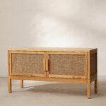 marte media console urban outfitters sariah house minsmere cane accent table sideboard cabinet furniture credenza living room modern coffee ideas moving pads expandable dining 150x150