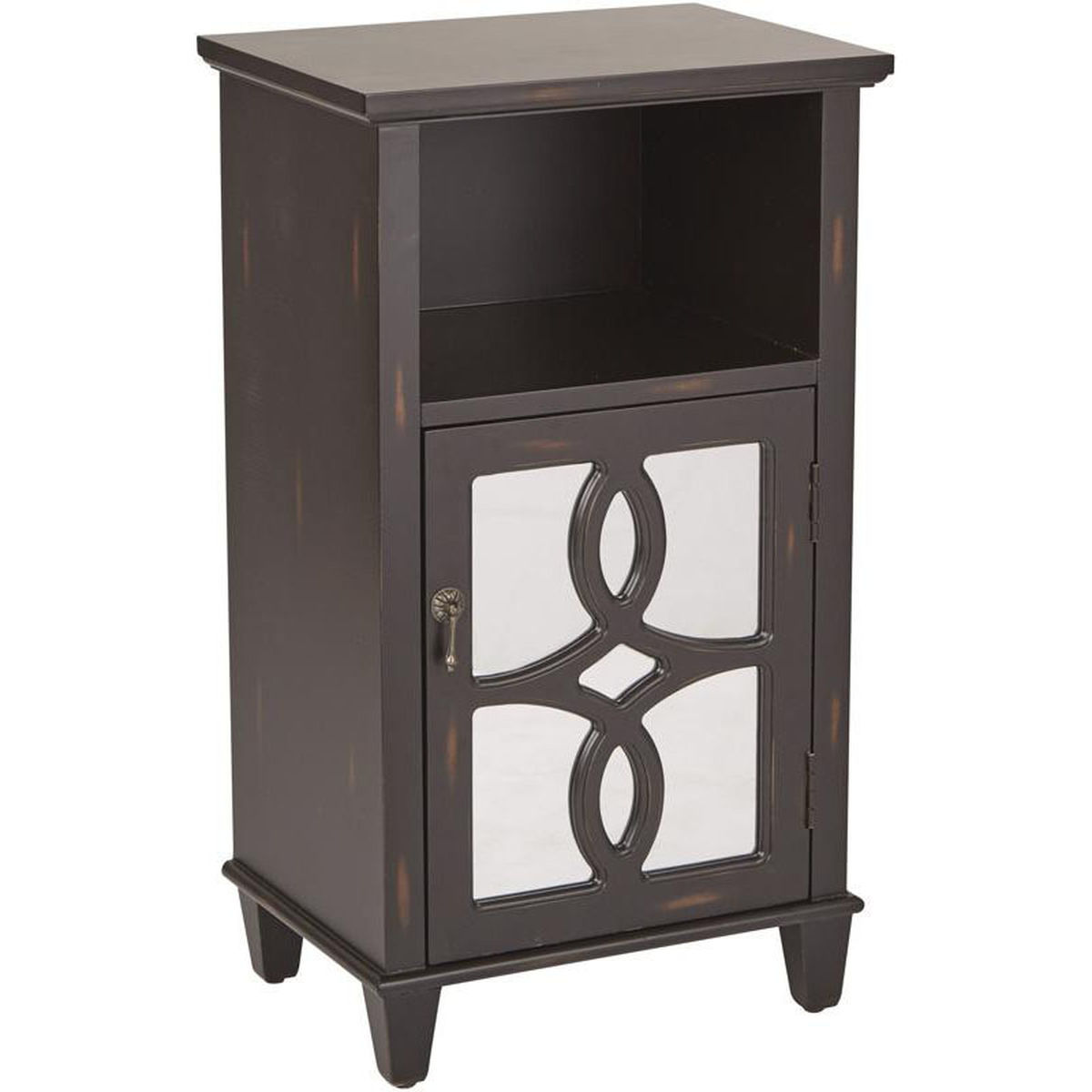 medina black accent table bizchair office star products main tall with drawer our inspired bassett hand painted antique now mimosa outdoor furniture rustic sliding door room