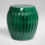 meet the emerald drum one many that are apart garden seat ceramic accent table collection this shape stool adds perfect pop color any space modern end with storage threshold 150x150