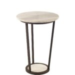 mercana bombola marble metal accent table free shipping tables furniture room essentials storage cherry console whalen tall mirrored side home theater dresser drawer pulls solid 150x150