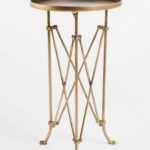 metal accordion side table urban outfitters home wishlist antique gold faceted accent with glass top solid hardwood end tables wood nesting outdoor fireplace barn door normande 150x150