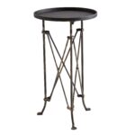 metal drink table lam bespoke yellow accent tables bronze ashley furniture white dresser homesense bar stools small outdoor wrought iron tea pier imports end pottery barn leather 150x150