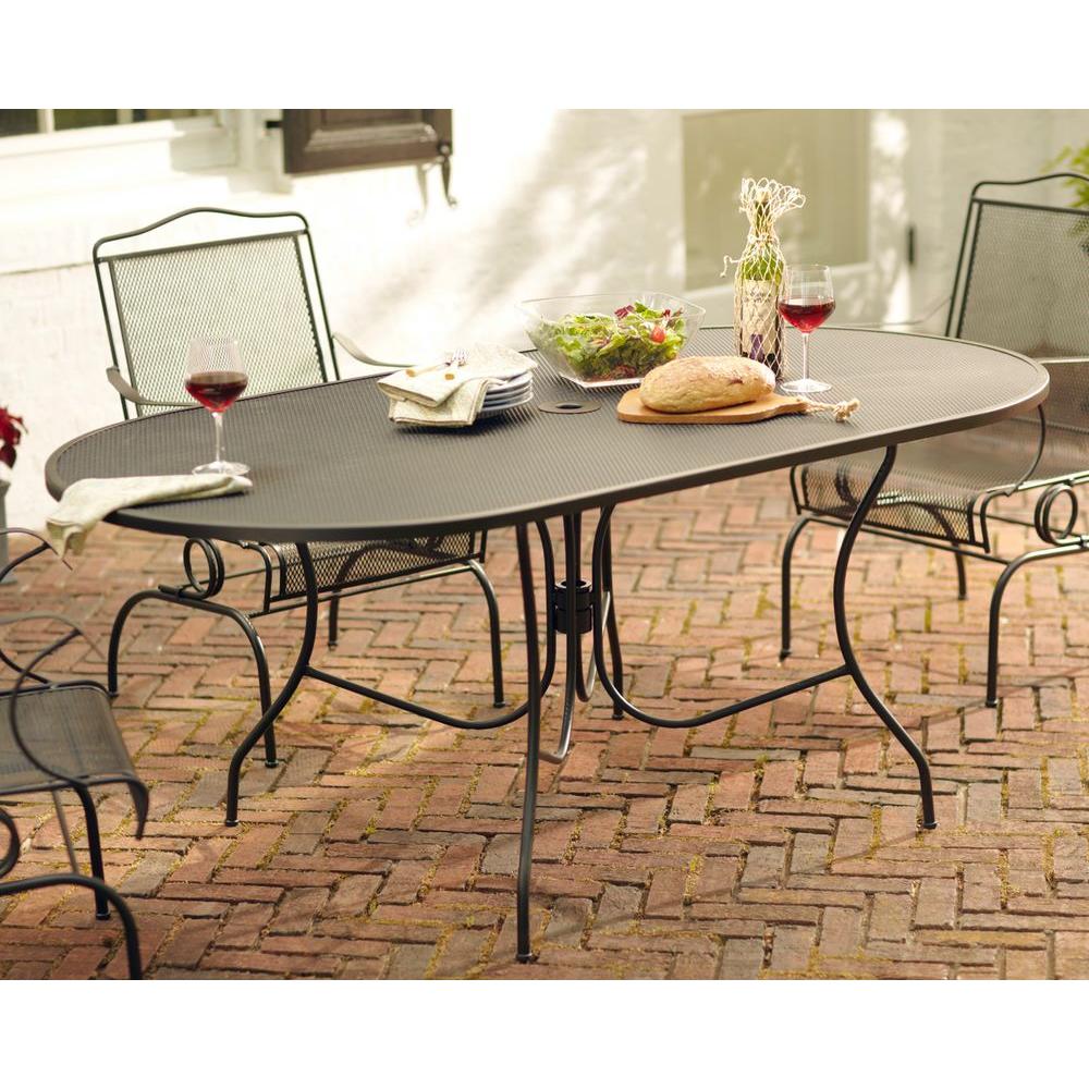 metal patio tables furniture the arlington house dining middletown accent table jackson oval side with glass top retro modern small round wood white coffee and end outdoor
