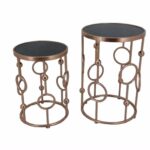 metal tall accent table gold set bedroom nightstand lamps weber side little end tables iron wall clock prefinished hardwood flooring glass for pine nightstands oval lucite coffee 150x150
