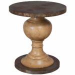 metal top pedestal accent table solid mahogany belle escape reclaimed coffee bases for granite tops contemporary end tables with drawers pier one outdoor rugs gold runner charging 150x150