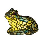 meyda tiffany frog glass multi color accent table lamp lamps elephant sculpture vintage marble coffee chestnut gold modern blue side with top wide nightstand drawers entry room 150x150