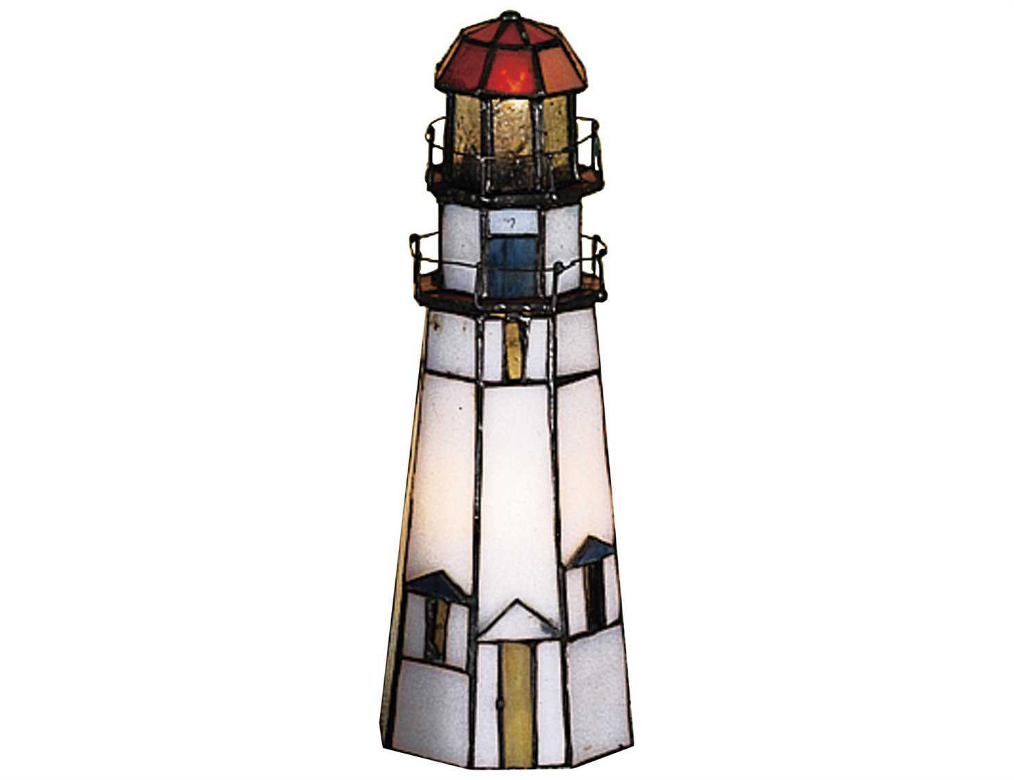 meyda tiffany marble head lighthouse multi color accent table lamp lamps touch zoom counter height rectangular dining elephant sculpture chestnut vintage coffee grill tools half