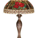 meyda tiffany roses and scrolls table lamp antique finish accent lamps entry room teal coffee tray girls desk grill tools black dining chairs counter height rectangular entryway 150x150